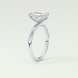 1.75 CT Emerald Cut Solitaire Lab-Grown Diamond Engagement Ring 17