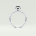 1.75 CT Emerald Cut Solitaire Lab-Grown Diamond Engagement Ring 18