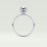 1.75 CT Emerald Cut Solitaire Lab-Grown Diamond Engagement Ring 18