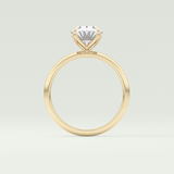 1.5 CT Oval Cut Solitaire Lab-Grown Diamond Engagement Ring 6