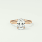 1.5 CT Oval Cut Solitaire Lab-Grown Diamond Engagement Ring 7