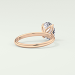 1.5 CT Oval Cut Solitaire Lab-Grown Diamond Engagement Ring 8
