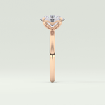 1.5 CT Oval Cut Solitaire Lab-Grown Diamond Engagement Ring 10