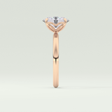 1.5 CT Oval Cut Solitaire Lab-Grown Diamond Engagement Ring 10
