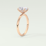 1.5 CT Oval Cut Solitaire Lab-Grown Diamond Engagement Ring 11