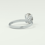 1.5 CT Oval Cut Solitaire Lab-Grown Diamond Engagement Ring 14