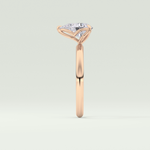 2.0 CT Pear Cut Solitaire Lab-Grown Diamond Engagement Ring 10