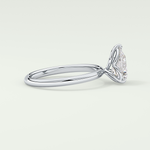 2.0 CT Pear Cut Solitaire Lab-Grown Diamond Engagement Ring 15