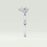 2.0 CT Pear Cut Solitaire Lab-Grown Diamond Engagement Ring 16