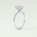 2.0 CT Pear Cut Solitaire Lab-Grown Diamond Engagement Ring 17