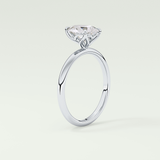 2.0 CT Pear Cut Solitaire Lab-Grown Diamond Engagement Ring 17