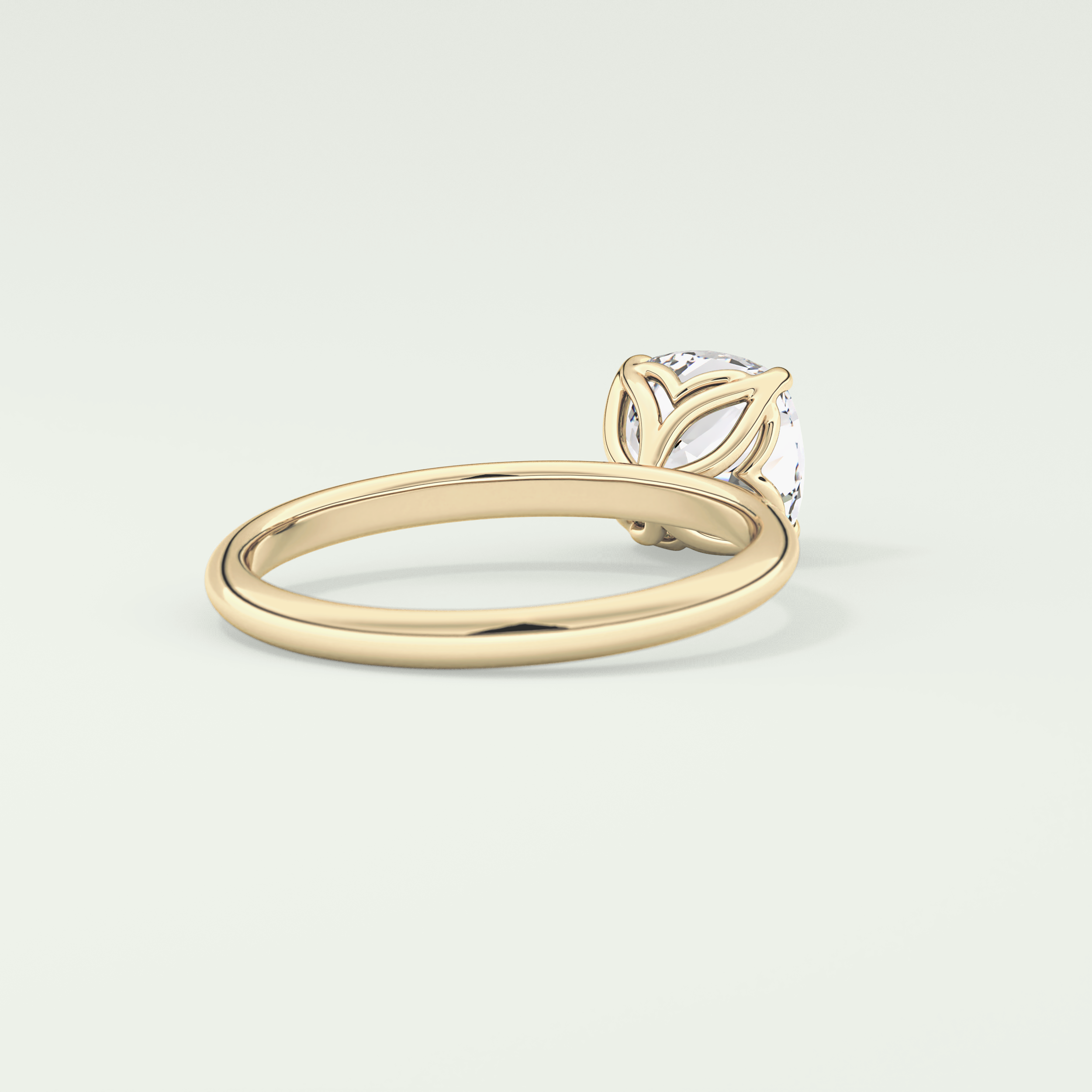 2.0 CT Cushion Cut Solitaire Lab-Grown Diamond Engagement Ring 2