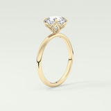 2.0 CT Cushion Cut Solitaire Lab-Grown Diamond Engagement Ring 5