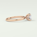 2.0 CT Cushion Cut Solitaire Lab-Grown Diamond Engagement Ring 9