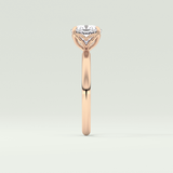 2.0 CT Cushion Cut Solitaire Lab-Grown Diamond Engagement Ring 10