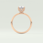 2.0 CT Cushion Cut Solitaire Lab-Grown Diamond Engagement Ring 12