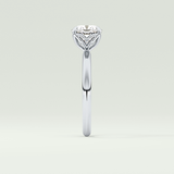2.0 CT Cushion Cut Solitaire Lab-Grown Diamond Engagement Ring 16