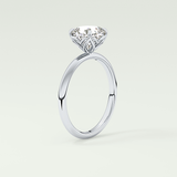 2.0 CT Cushion Cut Solitaire Lab-Grown Diamond Engagement Ring 17