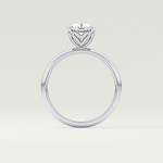 2.0 CT Cushion Cut Solitaire Lab-Grown Diamond Engagement Ring 18