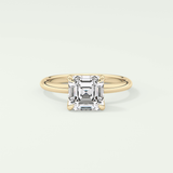 2.0 CT Asscher Cut Solitaire Lab-Grown Diamond Engagement Ring 1
