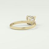 2.0 CT Asscher Cut Solitaire Lab-Grown Diamond Engagement Ring 2
