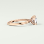 2.0 CT Asscher Cut Solitaire Lab-Grown Diamond Engagement Ring 9