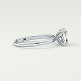 2.0 CT Asscher Cut Solitaire Lab-Grown Diamond Engagement Ring 15