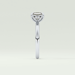 2.0 CT Asscher Cut Solitaire Lab-Grown Diamond Engagement Ring 16