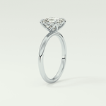2.0 CT Asscher Cut Solitaire Lab-Grown Diamond Engagement Ring 17