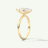 1.5 CT Marquise Cut Solitaire Lab-Grown Diamond Engagement Ring