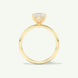 1.5 CT Marquise Cut Solitaire Lab-Grown Diamond Engagement Ring