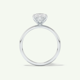 1.5 CT Marquise Cut Solitaire Lab-Grown Diamond Engagement Ring