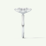 1.5 CT Marquise Cut Solitaire Lab-Grown Diamond Engagement Ring