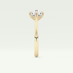 2.0 CT Round Cut Solitaire Lab-Grown Diamond Engagement Ring 4
