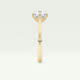 2.0 CT Round Cut Solitaire Lab-Grown Diamond Engagement Ring 4