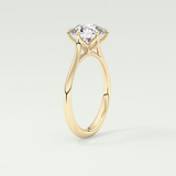 2.0 CT Round Cut Solitaire Lab-Grown Diamond Engagement Ring 5