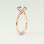 2.0 CT Round Cut Solitaire Lab-Grown Diamond Engagement Ring 11