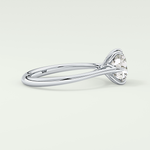 2.0 CT Round Cut Solitaire Lab-Grown Diamond Engagement Ring 15