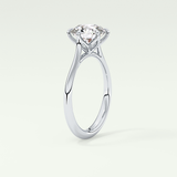 2.0 CT Round Cut Solitaire Lab-Grown Diamond Engagement Ring 17