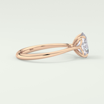 1.5 CT Oval Cut Solitaire Lab-Grown Diamond Engagement Ring 9