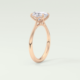1.5 CT Oval Cut Solitaire Lab-Grown Diamond Engagement Ring 11