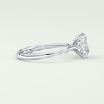 1.5 CT Oval Cut Solitaire Lab-Grown Diamond Engagement Ring 15