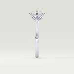 1.5 CT Oval Cut Solitaire Lab-Grown Diamond Engagement Ring 16