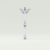 1.5 CT Oval Cut Solitaire Lab-Grown Diamond Engagement Ring 16