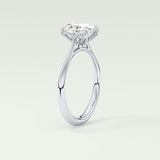 1.5 CT Oval Cut Solitaire Lab-Grown Diamond Engagement Ring 17