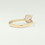 2.0 CT Cushion Cut Solitaire Lab-Grown Diamond Engagement Ring 2