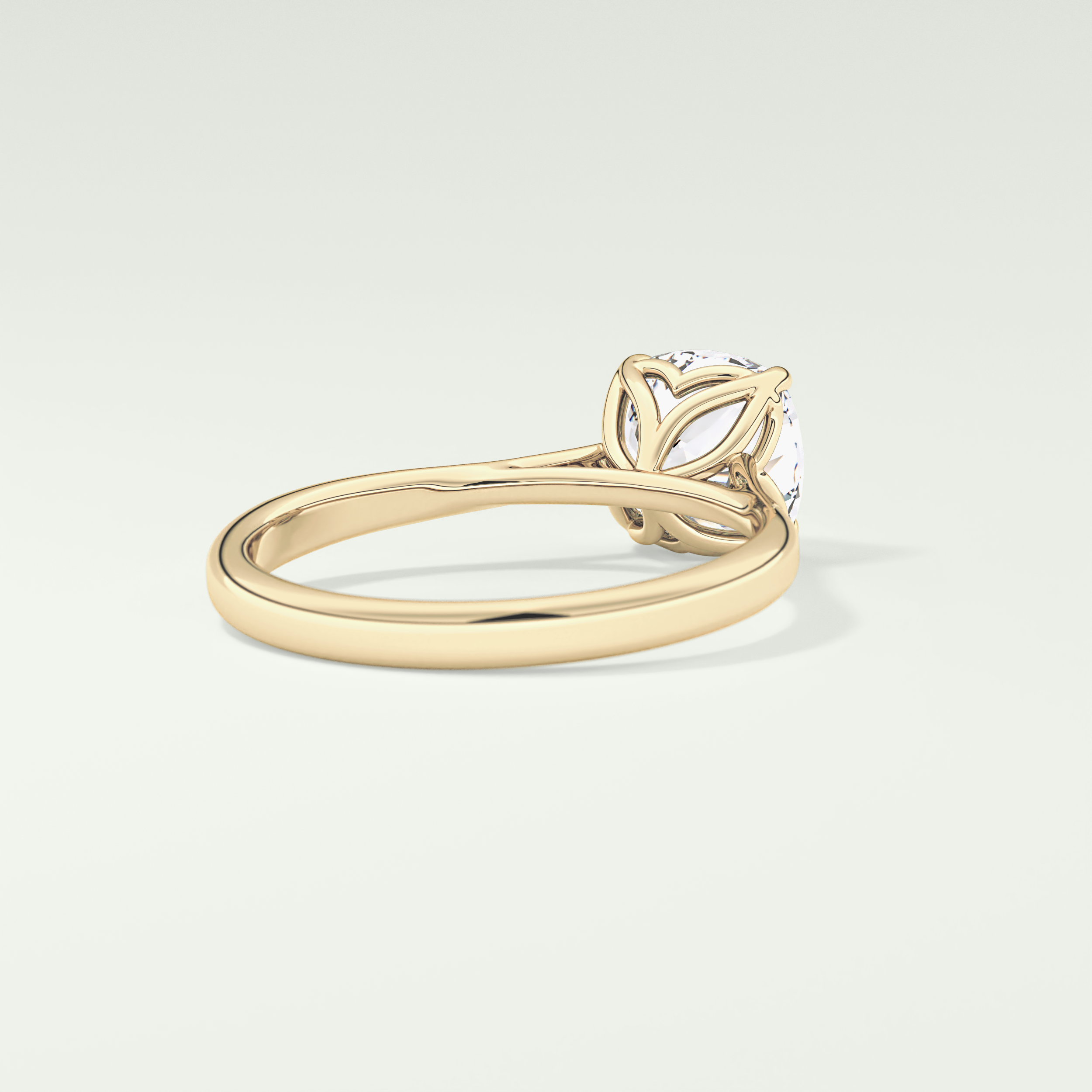 2.0 CT Cushion Cut Solitaire Lab-Grown Diamond Engagement Ring 2