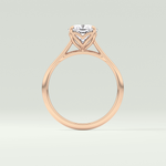 2.0 CT Cushion Cut Solitaire Lab-Grown Diamond Engagement Ring 12