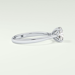 2.0 CT Cushion Cut Solitaire Lab-Grown Diamond Engagement Ring 15