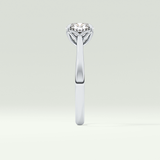2.0 CT Cushion Cut Solitaire Lab-Grown Diamond Engagement Ring 16